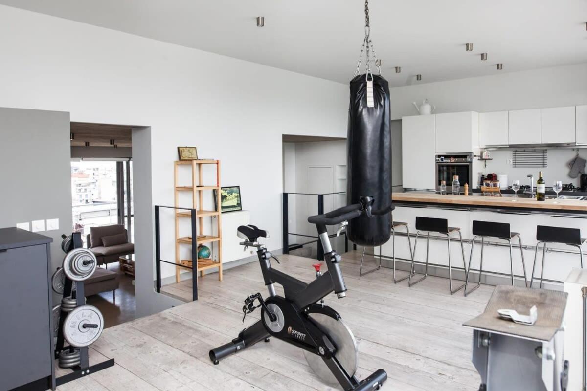 Appartamento Penthouse With 360 View Of Athens And Private Gym Esterno foto