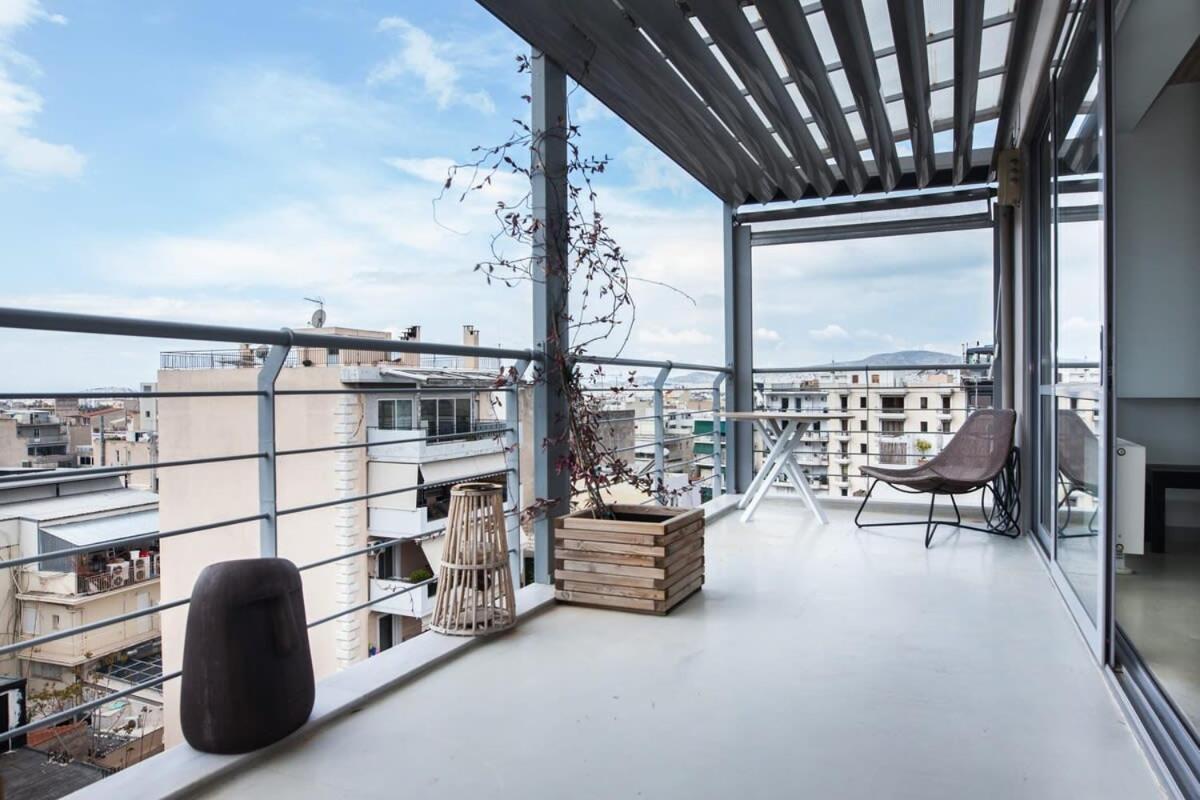 Appartamento Penthouse With 360 View Of Athens And Private Gym Esterno foto