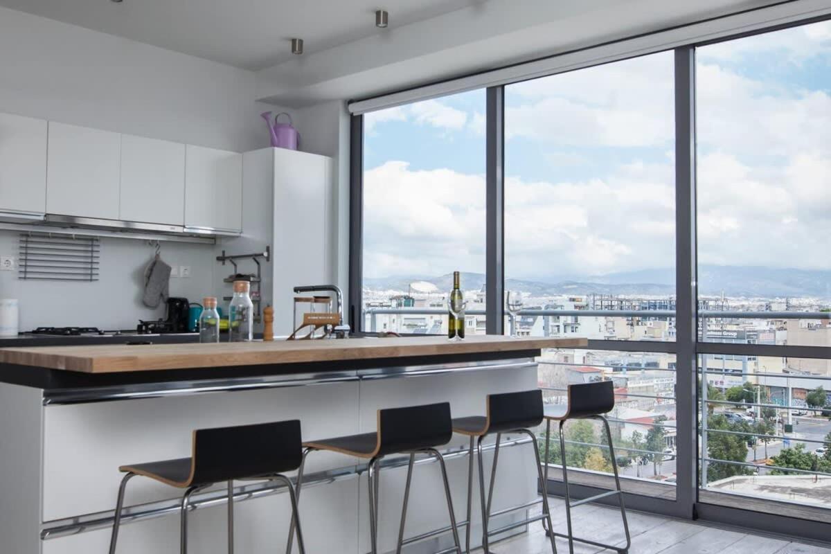 Appartamento Penthouse With 360 View Of Athens And Private Gym Esterno foto