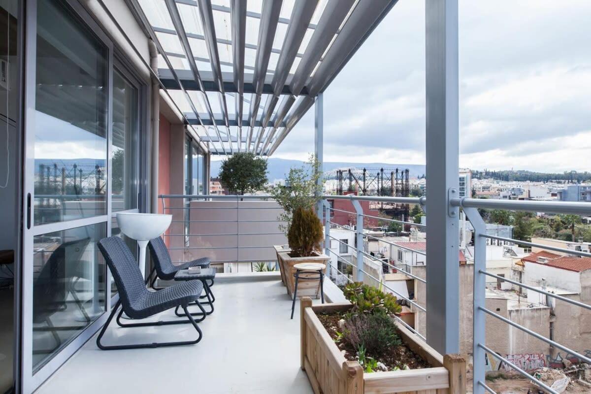 Appartamento Penthouse With 360 View Of Athens And Private Gym Esterno foto