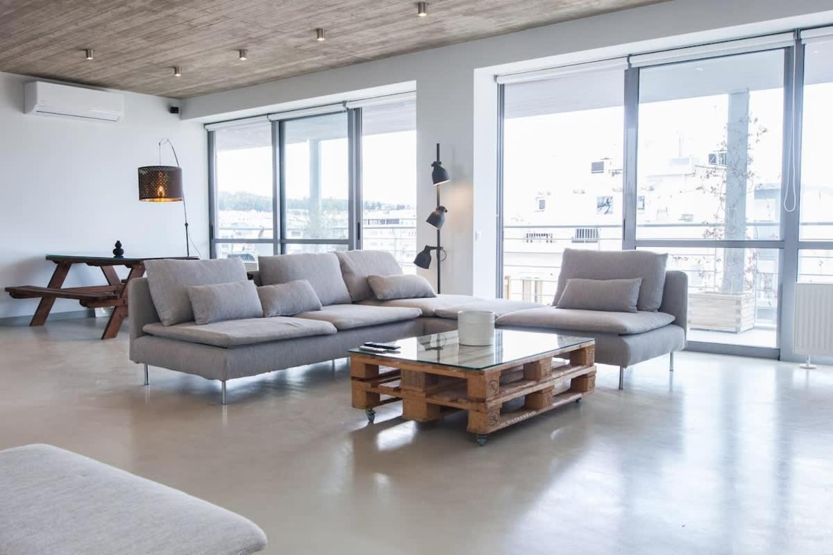 Appartamento Penthouse With 360 View Of Athens And Private Gym Esterno foto